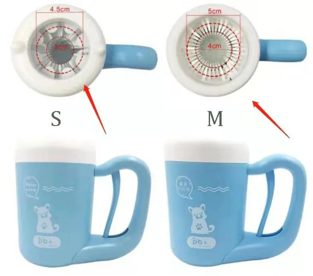 AUTOMATIC ROTATION PAW CLEANING CUP