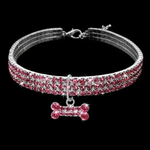 Crystal Dog Collar