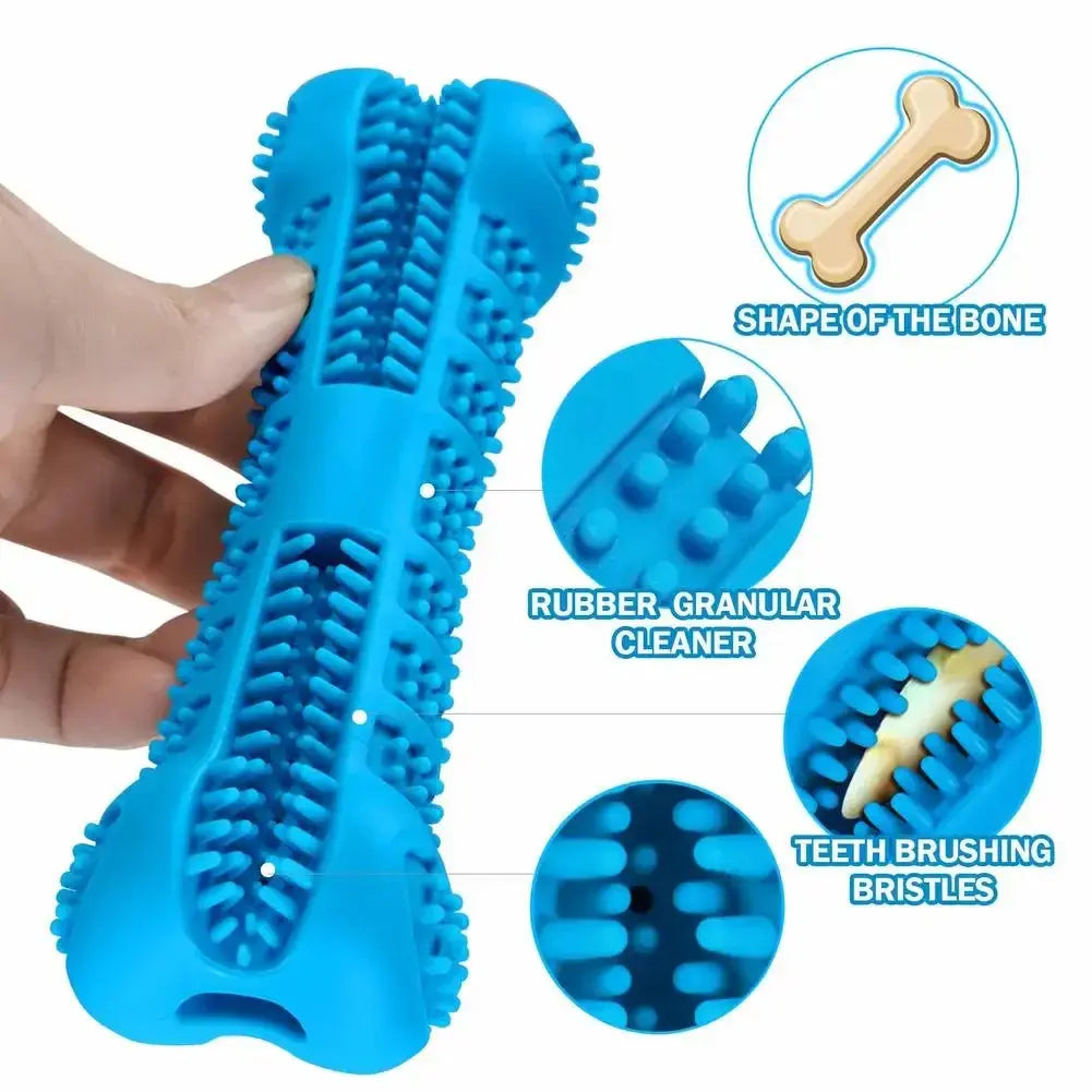 Dog Bone Toothbrush Cleaning