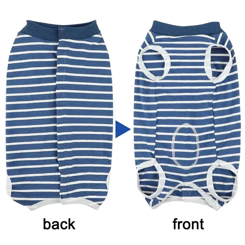 Dog Recovery Suit for Abdominal Wounds – Anti-Licking Onesie