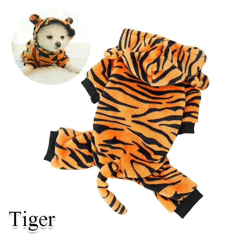 Fleece Dog Jumpsuits - Cozy and Stylish Apparel for Your Pet