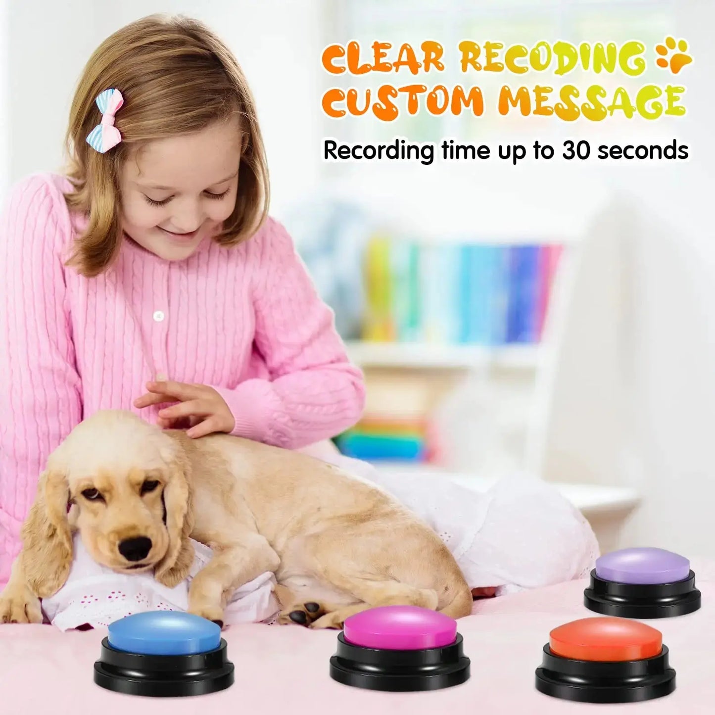 Funny Pet Recordable Talking Button