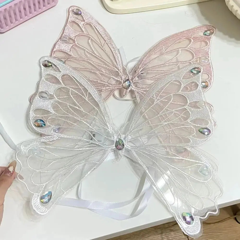 Halloween Glowing Butterfly Wings for Pets