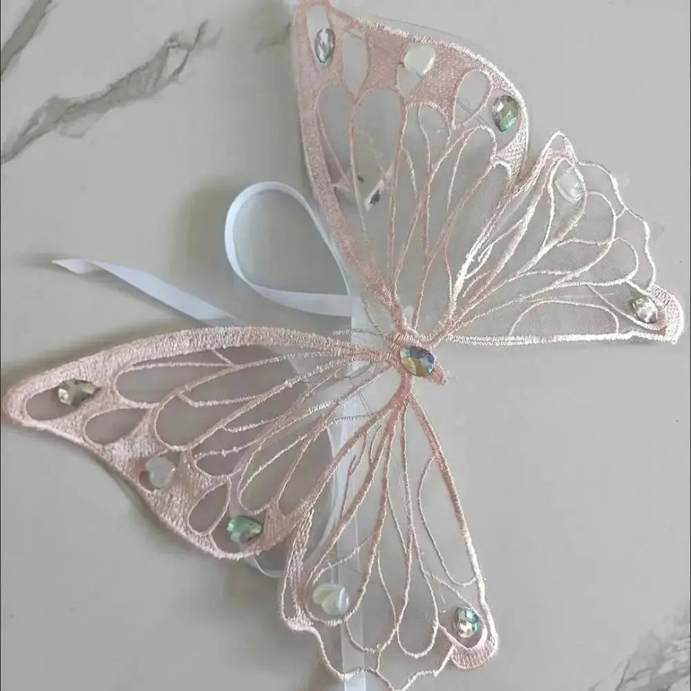 Halloween Glowing Butterfly Wings for Pets