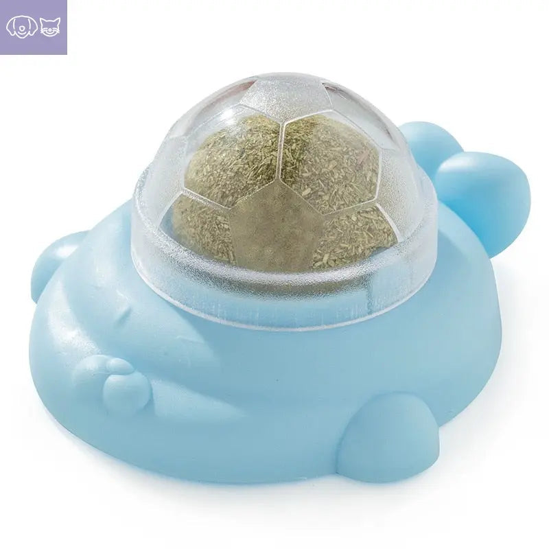 Natural Catnip Cat Rotatable Catnip Wall Ball