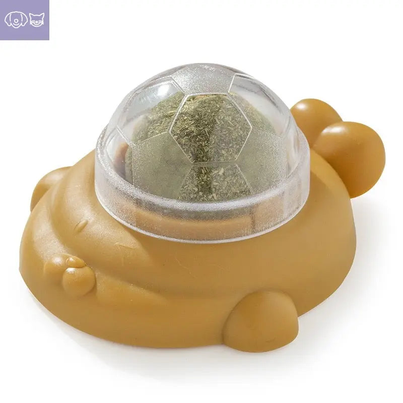 Natural Catnip Cat Rotatable Catnip Wall Ball