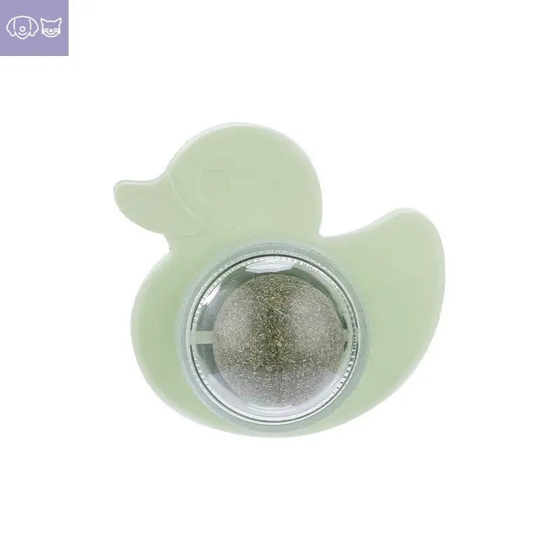 Natural Catnip Cat Rotatable Catnip Wall Ball