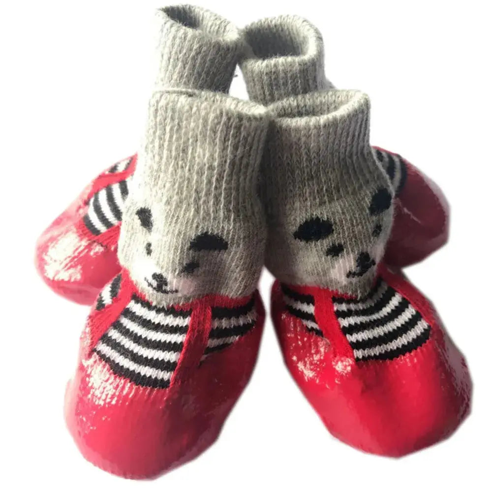PawProtector™ Waterproof Breathable Dog Socks: Non-Slip & Adjustable