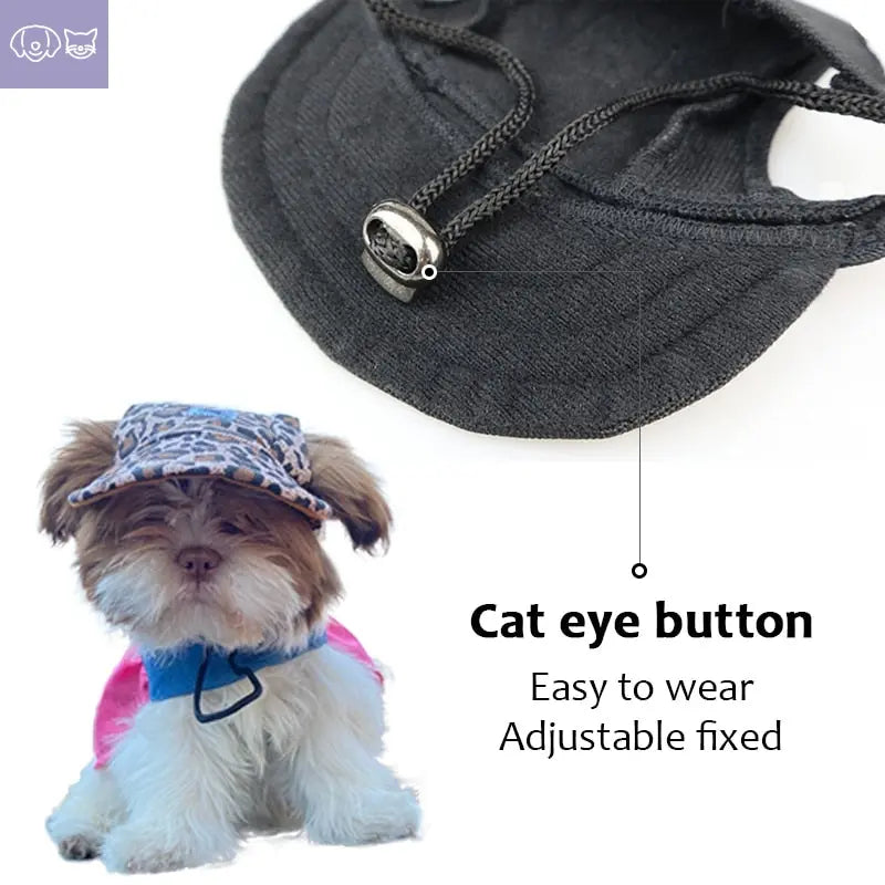 Pet Fashion Cap: Stylish Headwear for Your Furry Friend