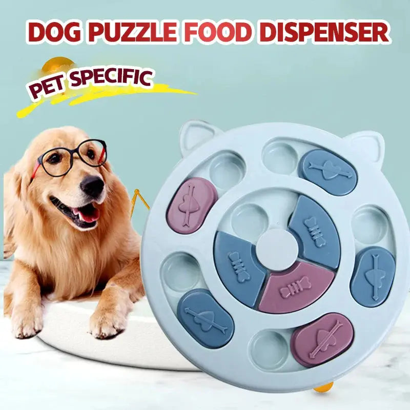 Pet Slow Food Bowls - Interactive Brain Training for Healthy Eating