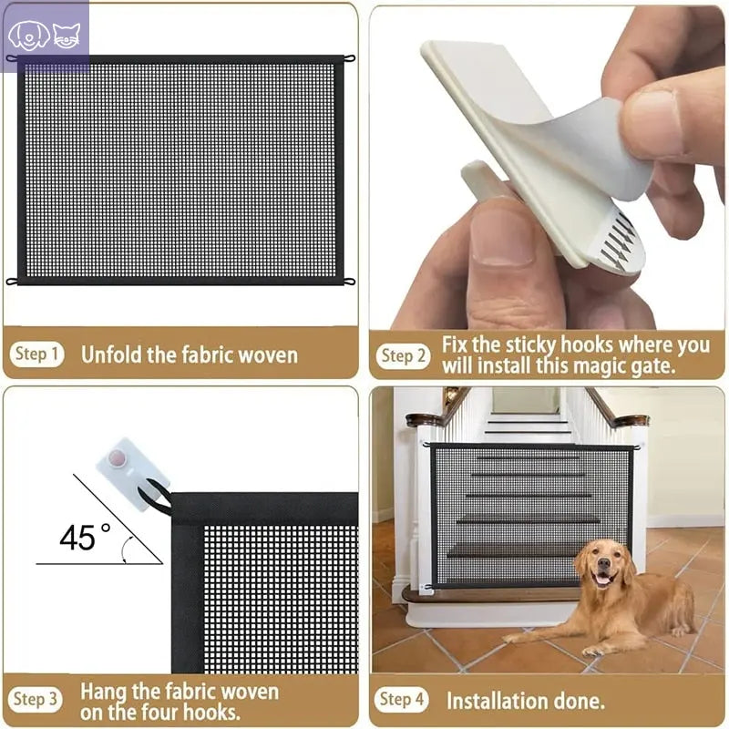 Portable Pet Safety Door Guard – Keep Your Furry Friends Safe at Home