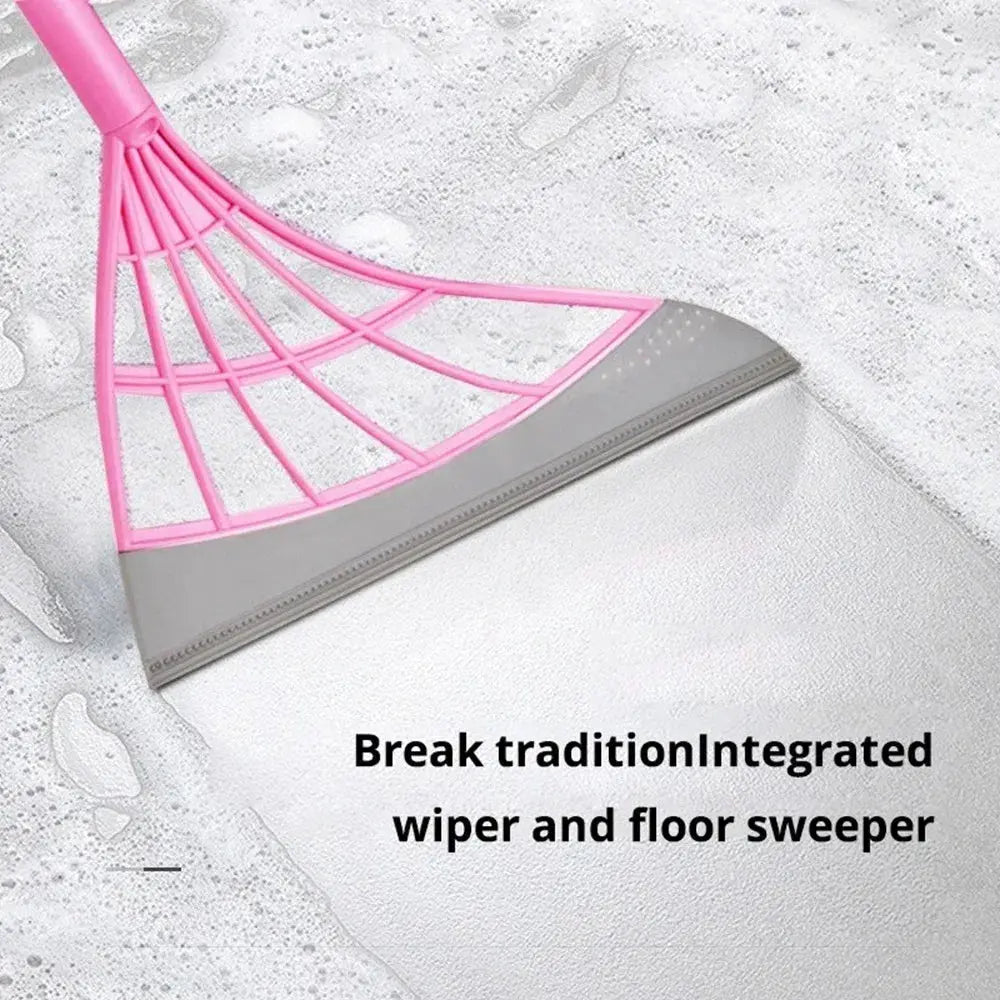 Squeeze Silicone Broom Sweeping Pet Hair and Water