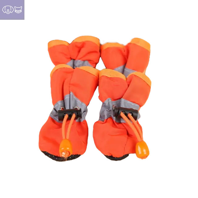4pcs/set Waterproof Pet Dog Shoes