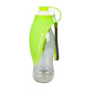 2-In-1 Pet Dog Water Bottle With Food Bowl For Travel Supplies