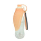 2-In-1 Pet Dog Water Bottle With Food Bowl For Travel Supplies