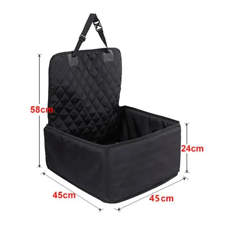 2-in-1 Waterproof Dog Car Seat Cover Hammock & Protector