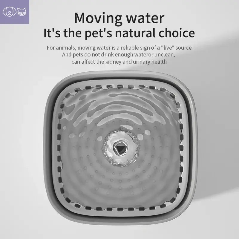 3L Cat Water Fountain Auto Recirculate Filter