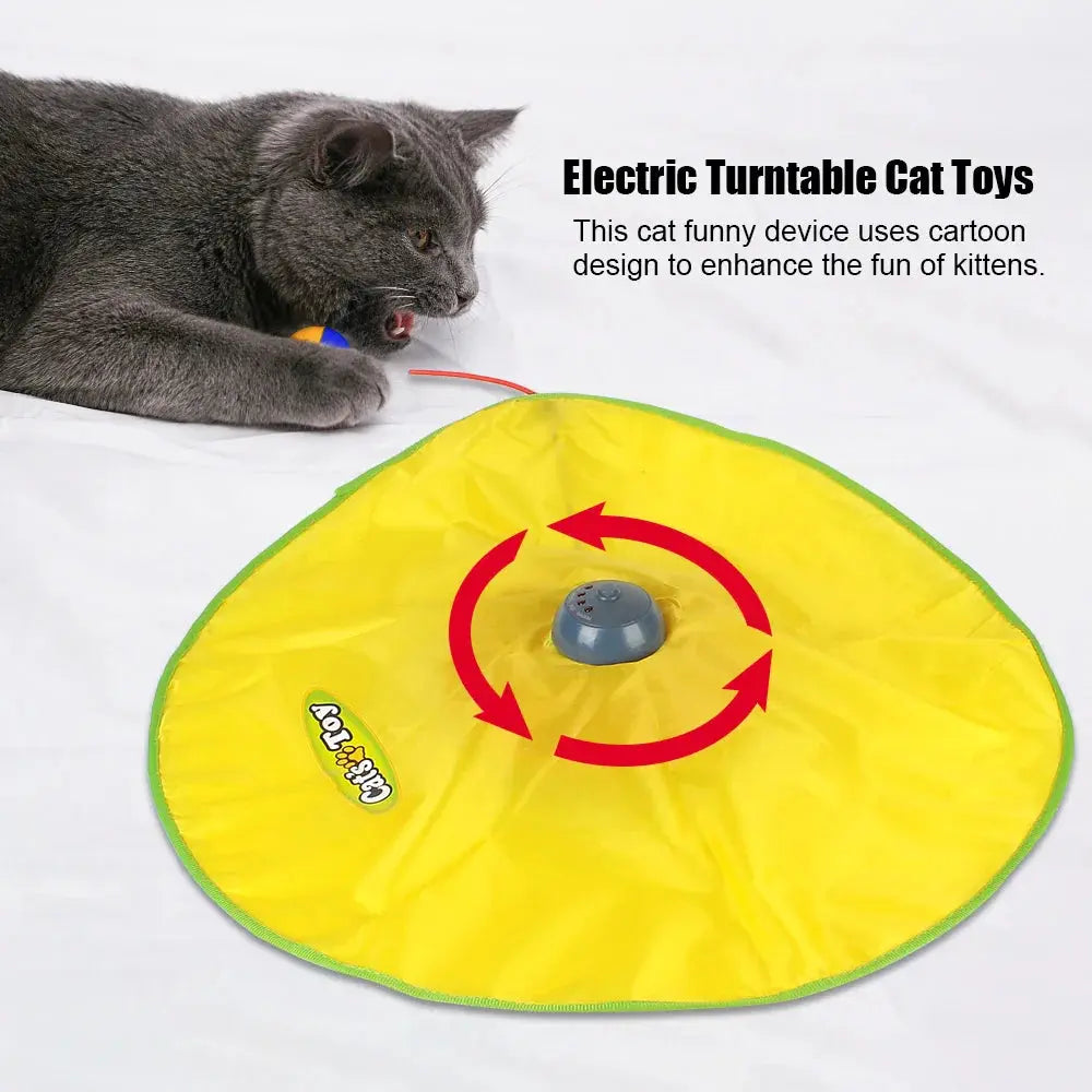 4 Speeds Interactive Electric Cat Toy