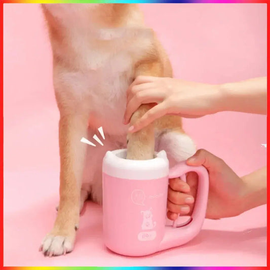 AUTOMATIC ROTATION PAW CLEANING CUP