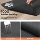 Absorbent Pet Feeding Mat with Waterproof Backing - Quick Dry for Dogs & Cats