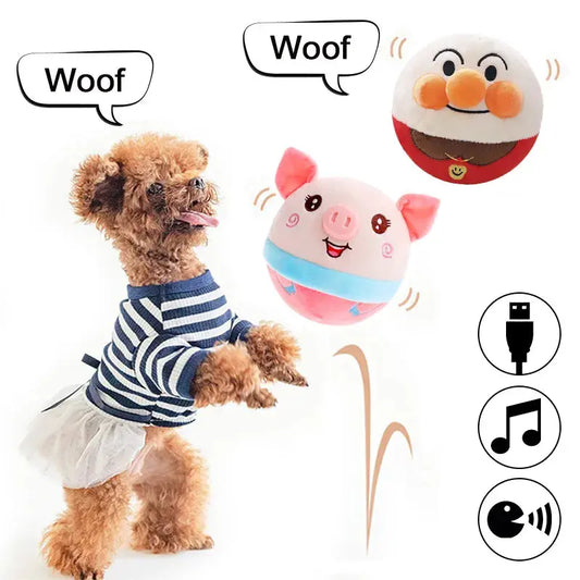 Active Moving Dog Plush Toy