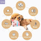 Active Moving Dog Plush Toy