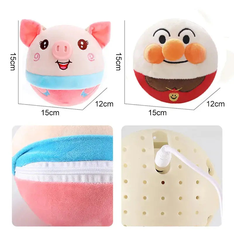 Active Moving Dog Plush Toy