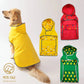All Weather Dog Raincoat – Dual-Sided Waterproof with Velcro Closure