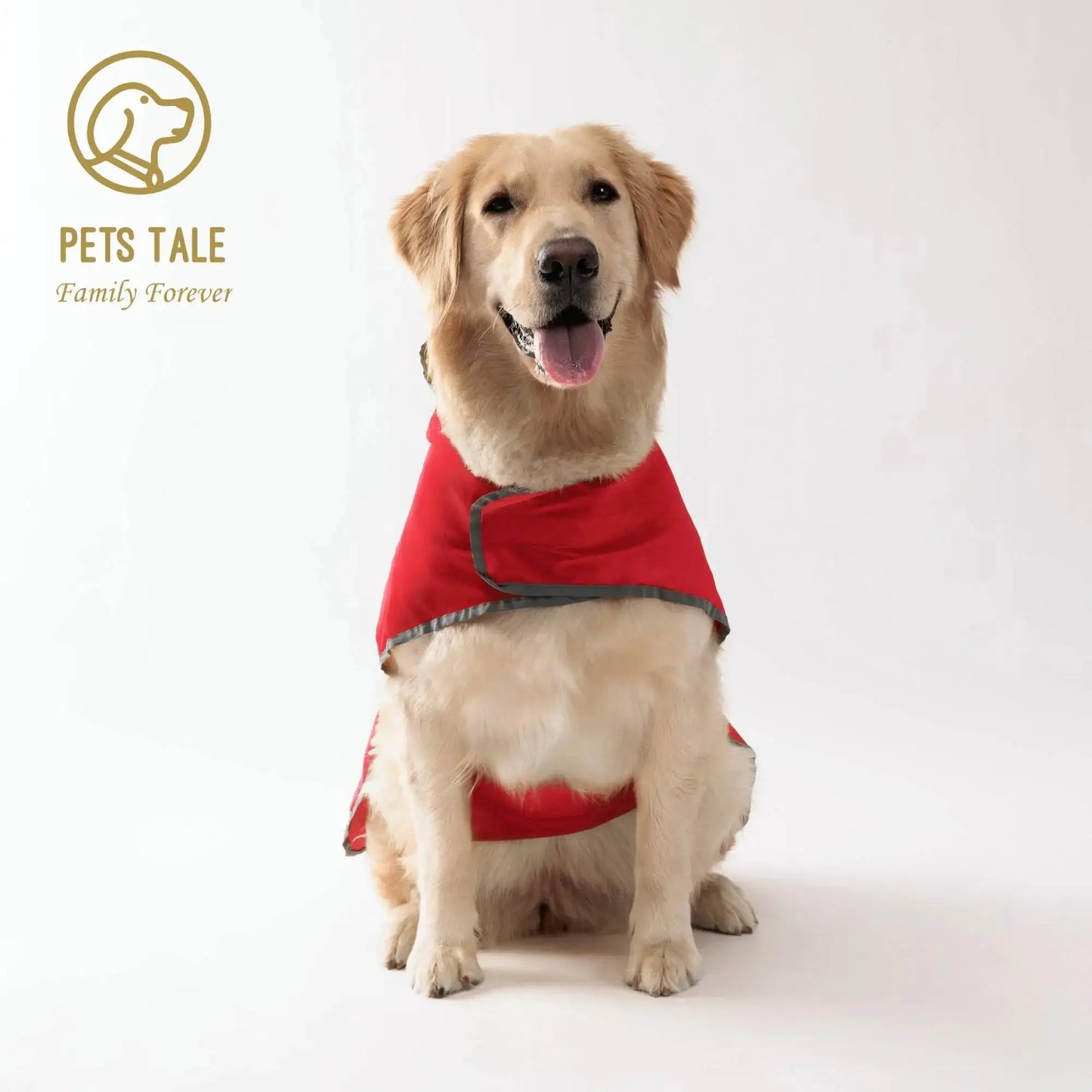 All Weather Dog Raincoat – Dual-Sided Waterproof with Velcro Closure