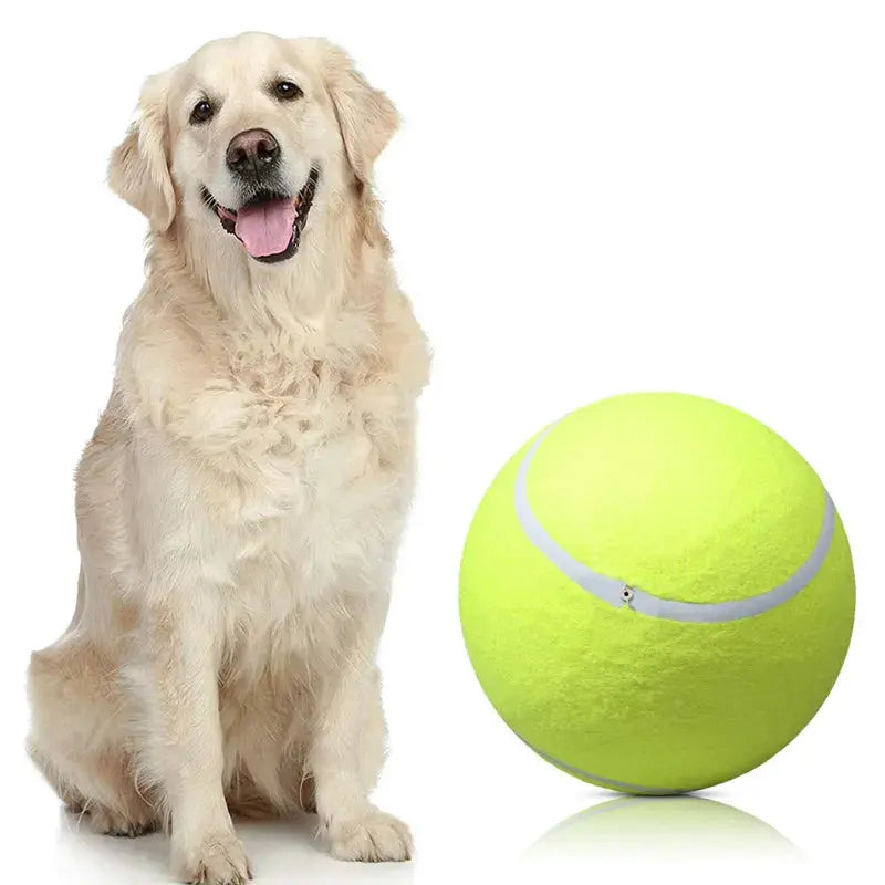 BarkBall - The Ultimate Giant Tennis Ball for Dogs