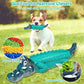 Blue Alligator Dog Chew Toy For Aggressive Chewers
