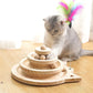 Cat Toy Tower Triple Play Discs for Endless Fun and Training!