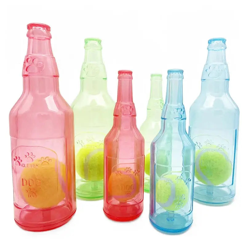 Bite-Resistant Water Bottle Dog Toy