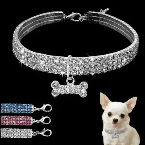 Crystal  Dog Collar