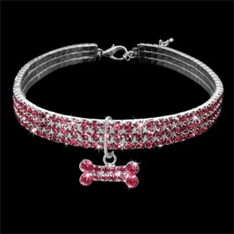 Crystal  Dog Collar