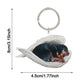 Cute Sleeping Angel Dog Ornament