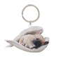 Cute Sleeping Angel Dog Ornament