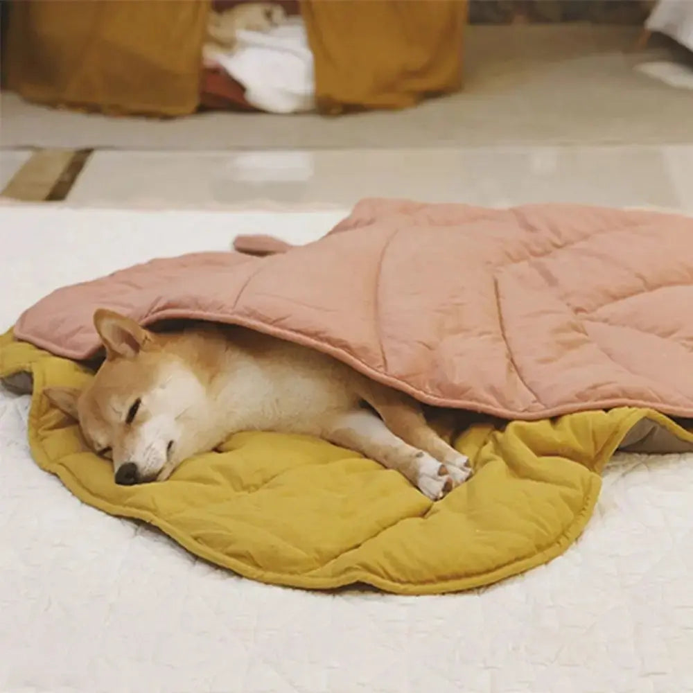 Dog Leaf Blanket