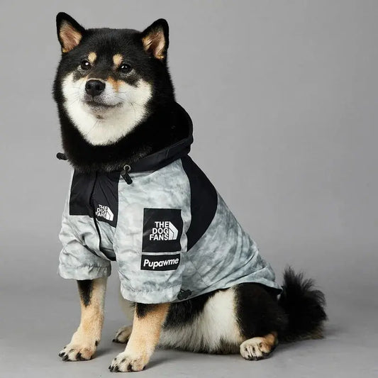 Dog Raincoat Waterproof Windbreaker – Hooded Jacket for All Sizes