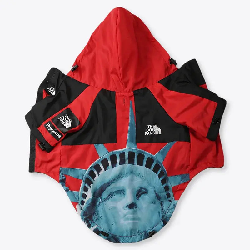 Dog Raincoat Waterproof Windbreaker – Hooded Jacket for All Sizes