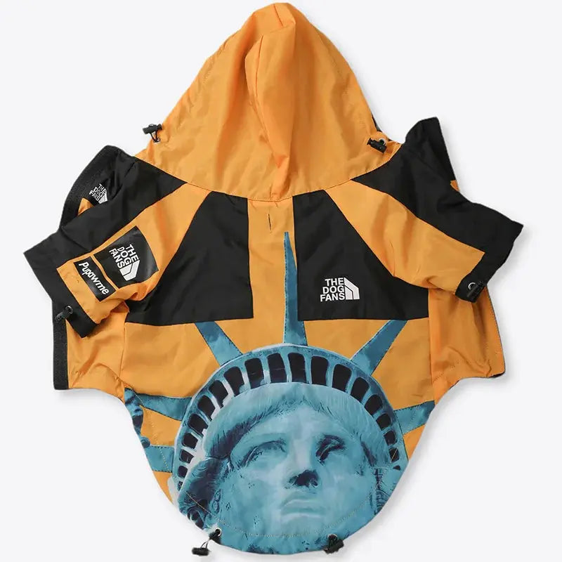 Dog Raincoat Waterproof Windbreaker – Hooded Jacket for All Sizes