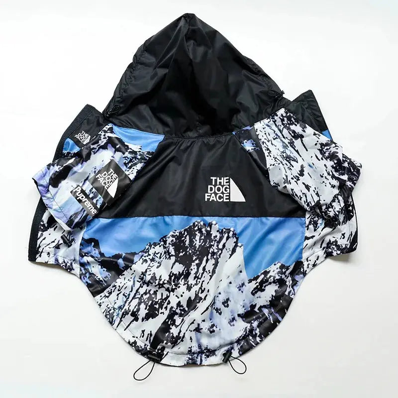Dog Raincoat Waterproof Windbreaker – Hooded Jacket for All Sizes