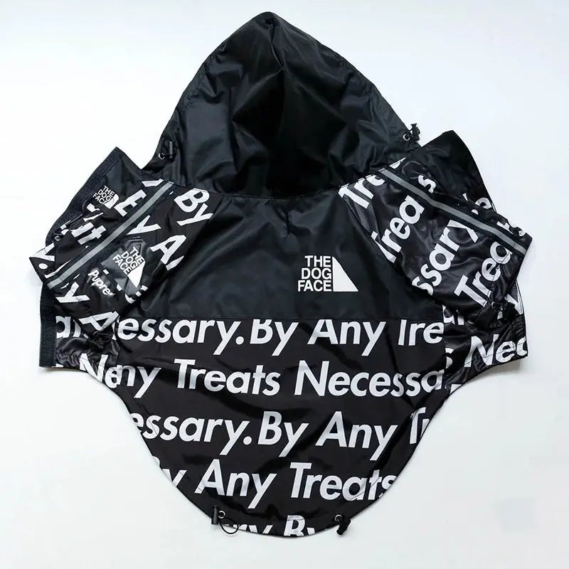 Dog Raincoat Waterproof Windbreaker – Hooded Jacket for All Sizes