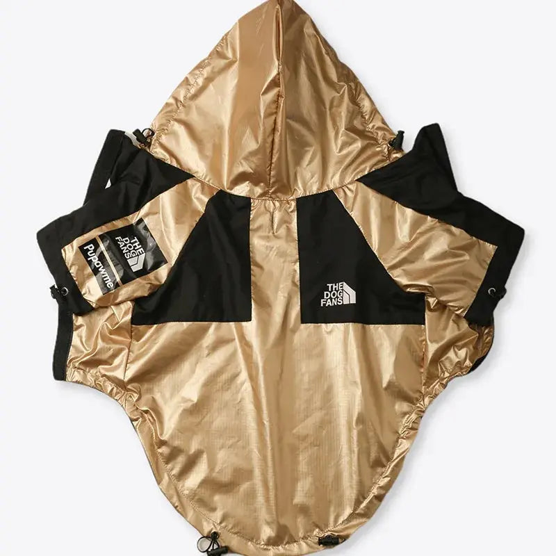 Dog Raincoat Waterproof Windbreaker – Hooded Jacket for All Sizes