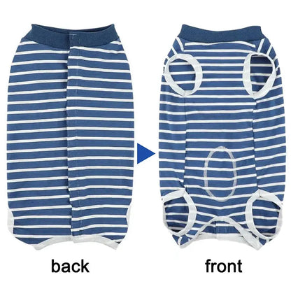 Dog Recovery Suit for Abdominal Wounds – Anti-Licking Onesie