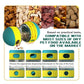 Interactive Dog Toy Tumbler Food Ball – Slow Feeder & Puzzle