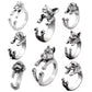 Dog Wrap Rings – Adorable Dog Jewelry