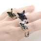 Dog Wrap Rings – Adorable Dog Jewelry