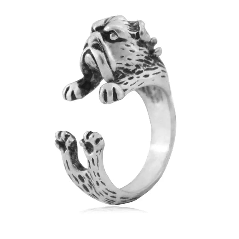 Dog Wrap Rings – Adorable Dog Jewelry