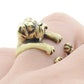 Dog Wrap Rings – Adorable Dog Jewelry